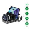 Bild von Ladestation "Team" mit 6 Kabeln, 100W, schwarz