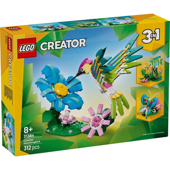 Bild von Bauspielzeug "Creator 3-in-1 31384" Wilde Tiere: Bunter Kolibri