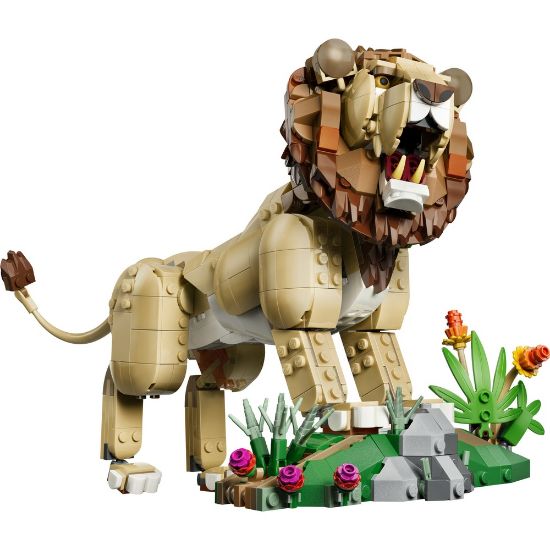 Bild von Bauspielzeug "Creator 3-in-1 31386" Wilde Tiere: Majestätischer Löwe