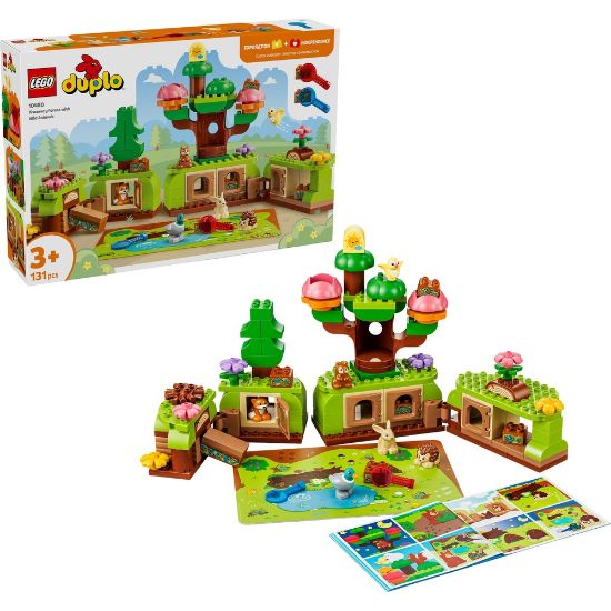 Bild von Bauspielzeug "DUPLO 10480" Wald mit wilden Tieren